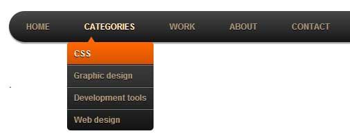 Tarif page menu