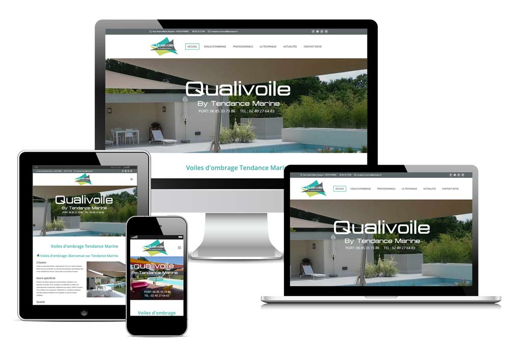 Site web qualivoile catalogue